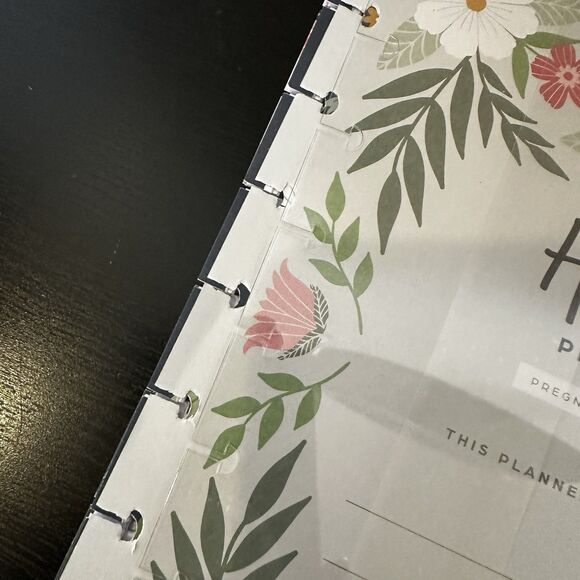 Happy Planner Pregnancy Planner Journal Insert Pages No cover Unused Ring Style - Picture 5 of 8